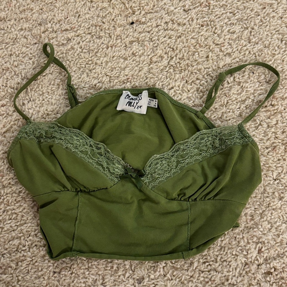 Princess Poly Simple Things Top Green